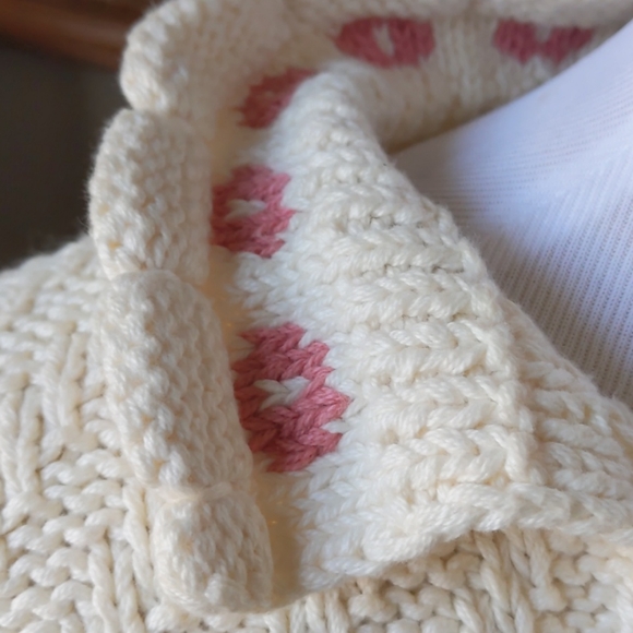 Cotton cable sweater - Picture 3 of 14